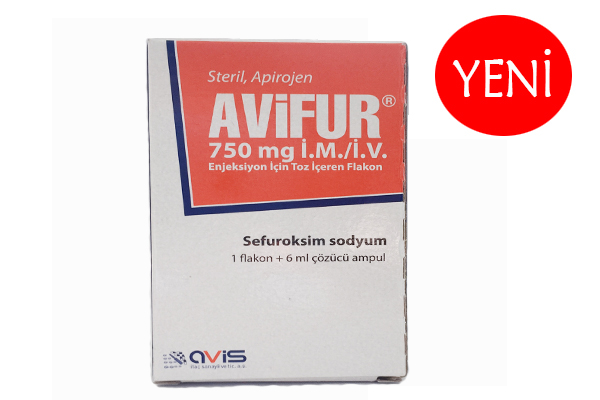 Avifur 750 mg IM / IV.